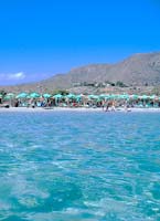 The famous tourist destination in Crete